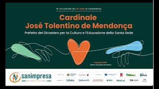 Il saluto di Sua Eminenza Cardinale José Tolentino de Mendonça per i 20 anni di Sanimpresa