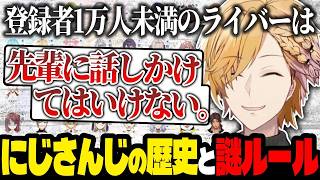 にじさんじの歴史とライバーについて語る神田笑一【にじさんじ/神田笑一/切り抜き】