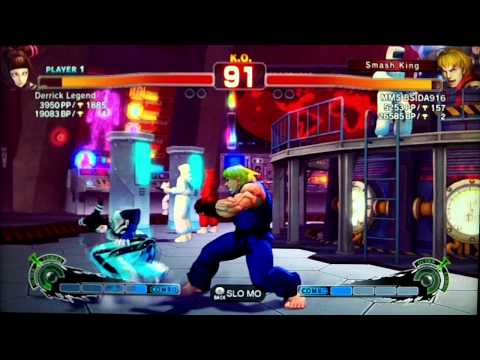SSF4 AE:2012 Derrick Legend (Juri) vs MMS BSIDA916 (Ken)