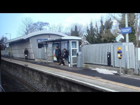 On Board an IE 29000 Class Commuter Train - Castleknock, Dublin
