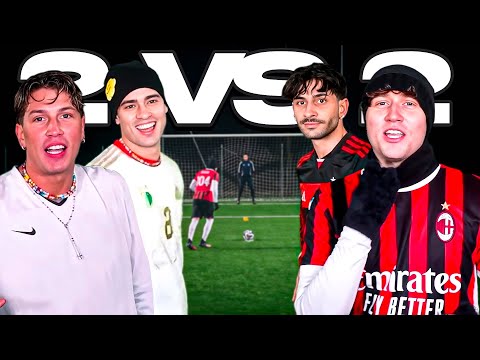 ⚽2VS2 A PENITENCE: Il Rosso & Tomas Vs Fratino & Berlini