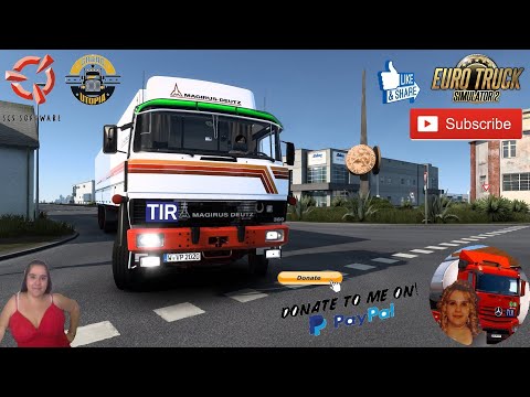 Euro Truck Simulator 2 (1.43) Magirus-Deutz Transeuropa Megapack V3.0 by Ventyres + DLC's & Mods