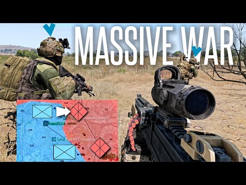 The Massive 24/7 Ground Wars in Arma 3 - Arma 3 Antistasi Part 1