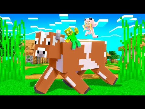 LEBEN auf einer MINECRAFT KUH ✿  [Deutsch/HD]
