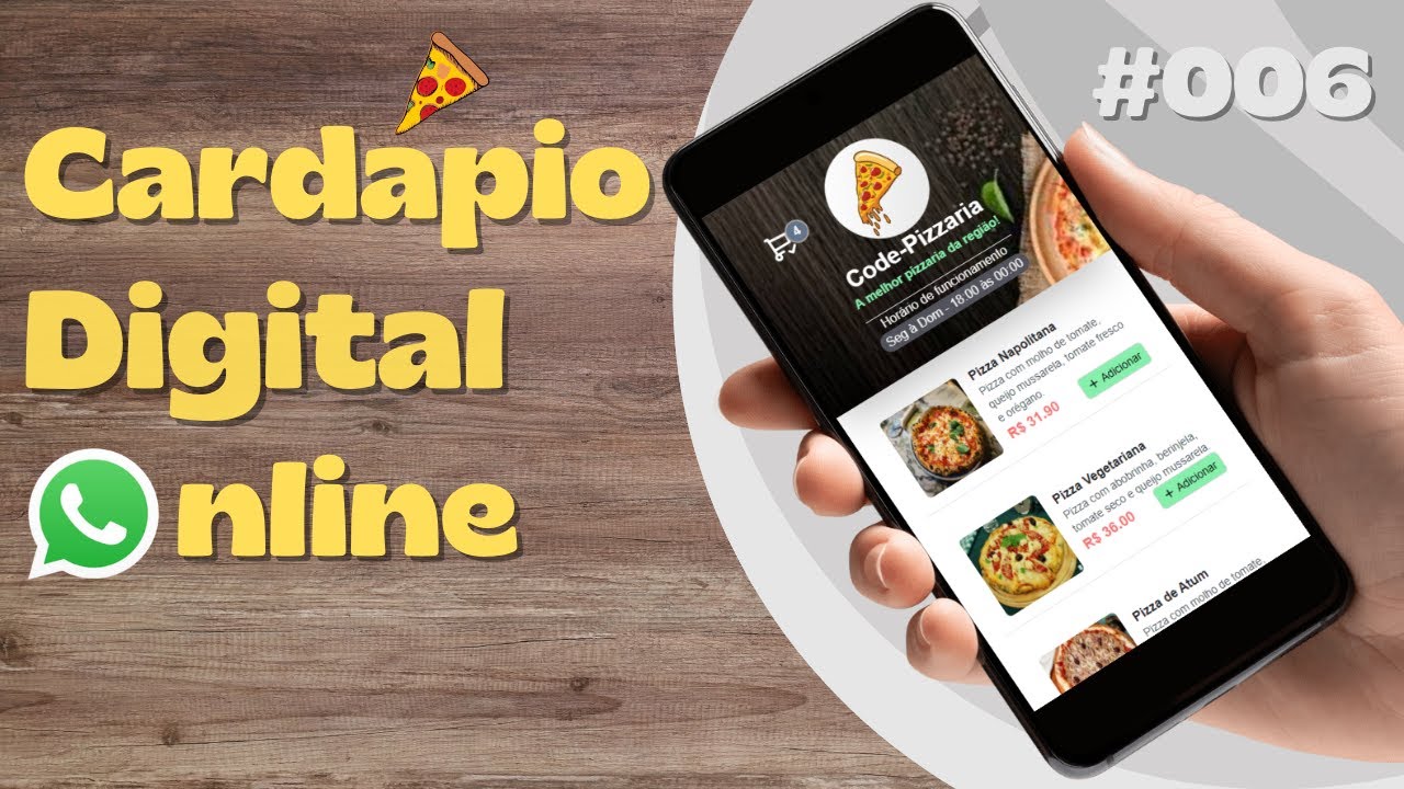 Cardápio Online de Pizzaria com Next.js 14, Tailwind CSS e TypeScript: Passo a Passo