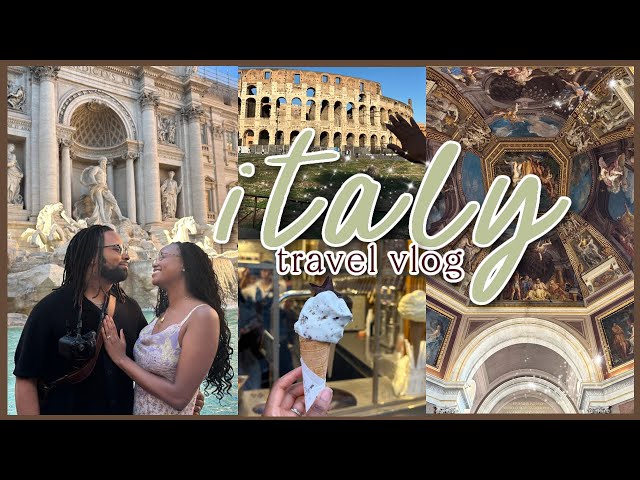 Travel vlog - ITALY TRAVEL VLOG 🇮🇹 rome, amalfi coast, naples| baecation, sightseeing, boat tour & italian food