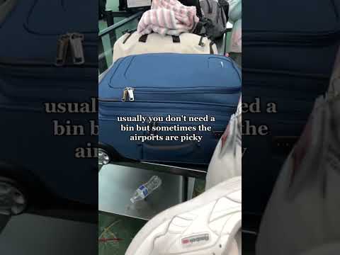 How to go through TSA