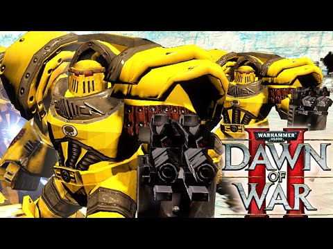 EPIC HORUS HERESY BATTLE: Terminators vs Traitors! - Warhammer 40k: Dawn of War 2: Astartes Mod