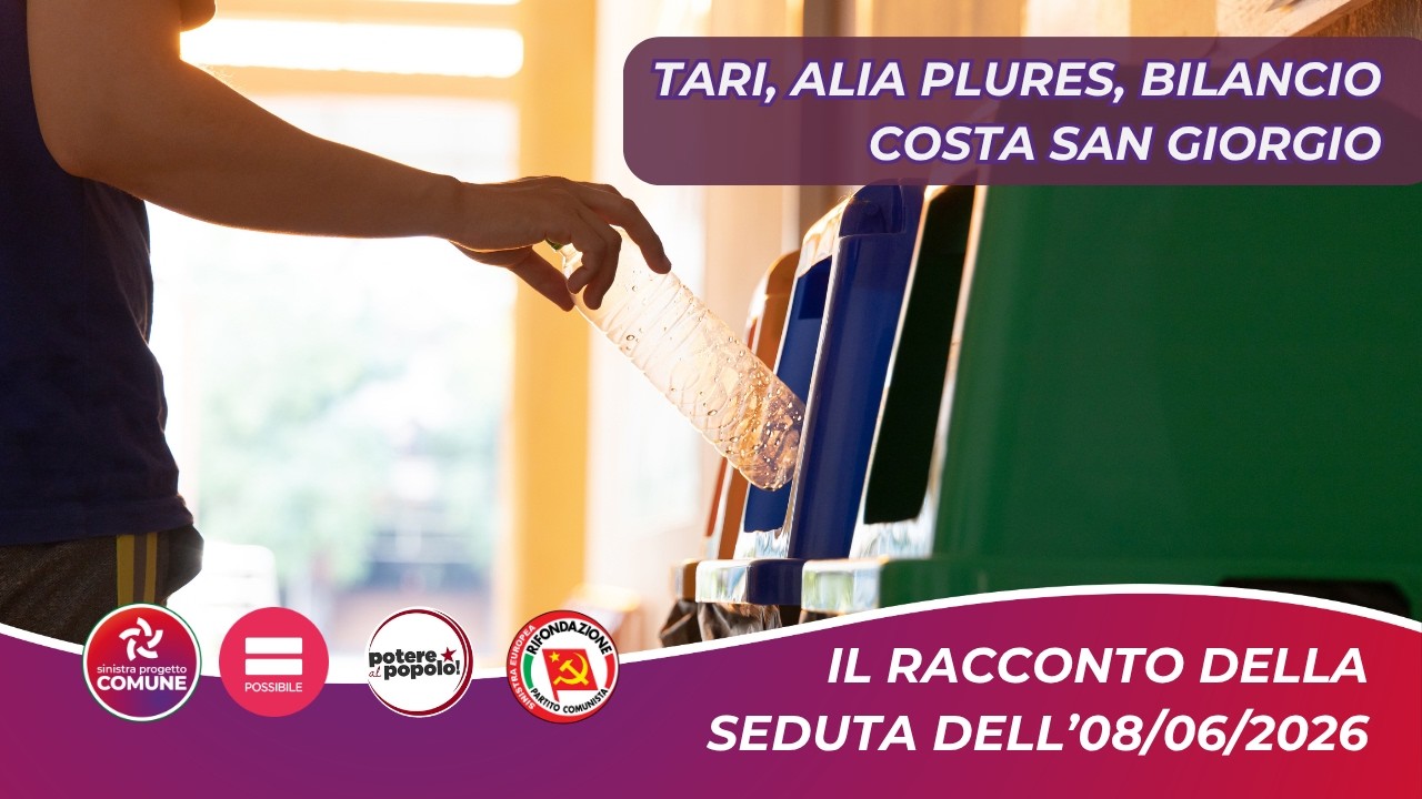 Dal Consiglio comunale del 8 giugno 2026