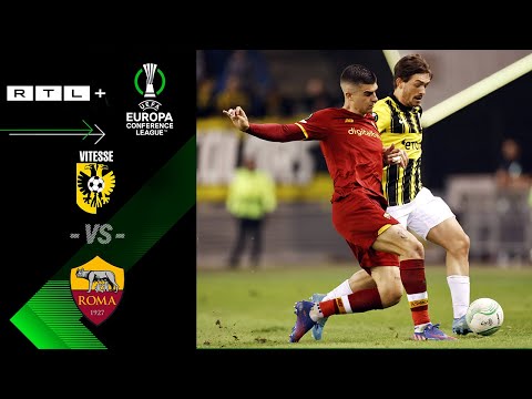Vitesse Arnheim vs. AS Rom – Highlights & Tore | UEFA Europa Conference League