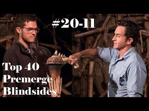 Survivor | Top 40 Premerge Blindsides: #20-11