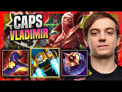 CAPS IS A BEAST WITH VLADIMIR! - G2 Caps Plays Vladimir TOP vs Lee Sin! | Season 11