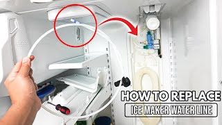 How to Replace a Leaking Refrigerator Ice Maker Water Line | Whirpool Refrigerator Ice Maker Repair