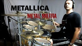 METALLICA - Metal Militia (mobile link in description) - Drum Cover