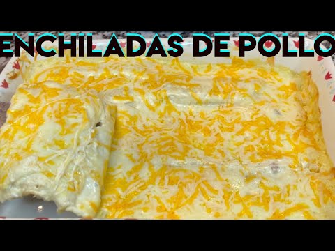 Como hacer enchiladas de pollo | Aprende hacer pollo enchiladas | how to make chicken enchiladas