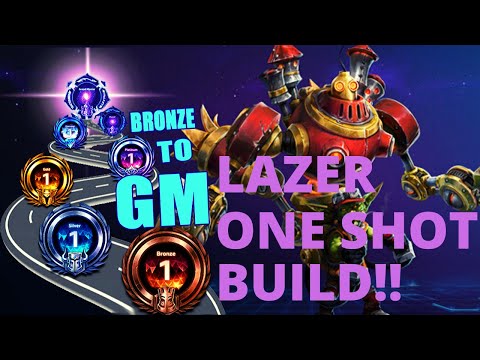 Gazlow Robogobo - LAZOR 1 SHOT BUILD!! - Bronze to GM Season 3 (Plat 1)