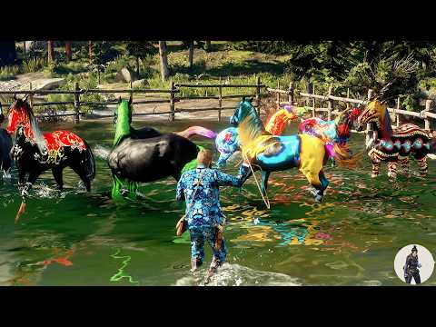 The Best Horse Tamer | Arthur Tames 7 Rare Stunning Horses at Aurora Basin Ranch 🌈🔥🐎