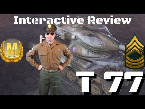 T 77 Interactive Tank Review, World of Tanks Console.