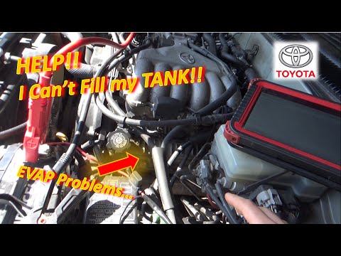 HELP! I Can't Fill my TANK!! (Toyota 4Runner EVAP P0440-P0441-P0446)