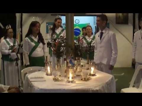 Céu da Arquinha - Fardamento Josias e Suyonara São João 2016 - Santo Daime