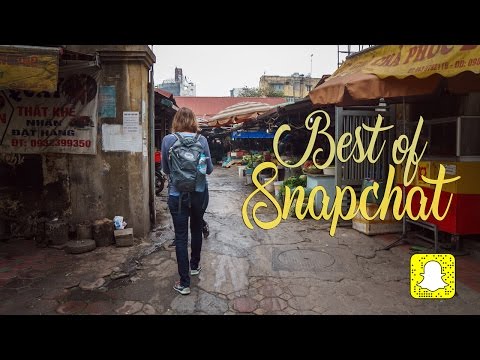 The streets of Hanoi, Vietnam - Best of Snapchat