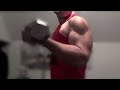15 Y/O bodybuilder bicep workout