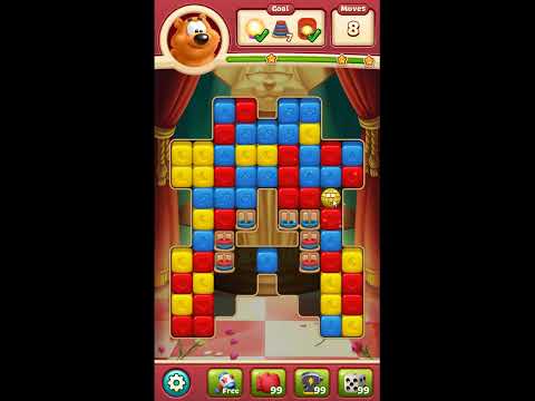 Toon Blast Level 6155 - NO BOOSTERS 🐻🐺🐱 | SKILLGAMING ✔️