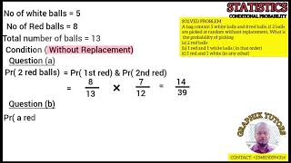 STATISTICS: COMBINATION IN PROBABILITY