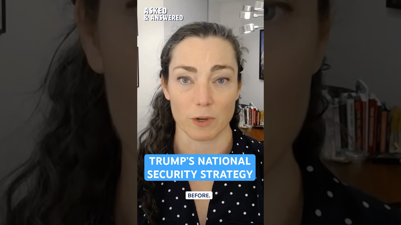 Video Thumbnail for <span>What are the core pillars of the new National Security Strategy? | Asked & Answered</span>
