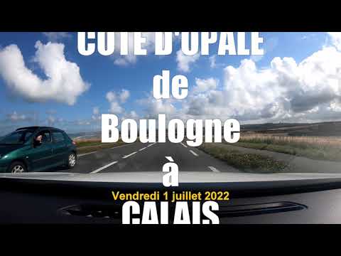 La Côte d'Opale de Boulogne à Calais filmée en 4K