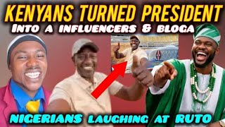 Download lagu Nigerians SURPRISED Reaction after Seeing Kenyan PRESIDENT Ruto ADVERTISING Talanta Stadium  mp3
