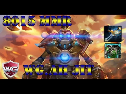 Dota 2 - WG.Ah Jit Play Clockwerk 8015 MMR