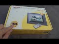 Kodak EasyShare SV710 7 Digital Picture Frame 2007 Unboxing And Test