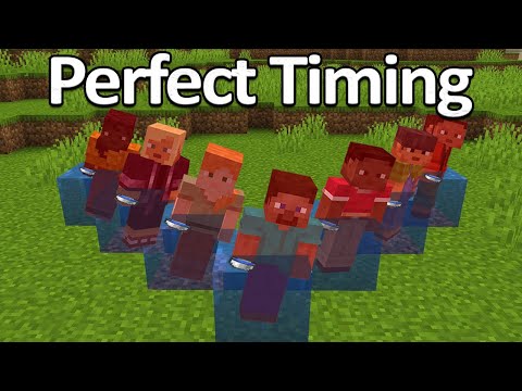 EPIC Minecraft Perfect Timing Reactions! 😱