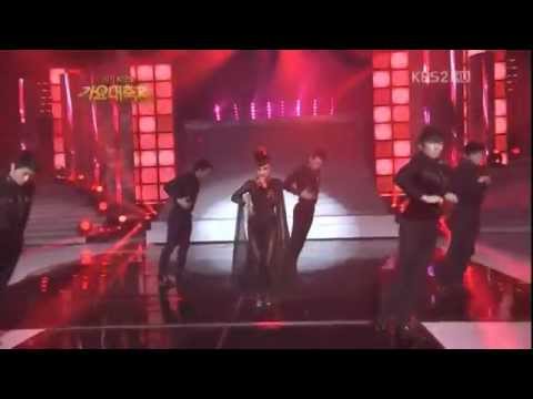 111230 2PM Stage with Uhm Jung Hwa "Eyes" [KBS Gayo Daejun]
