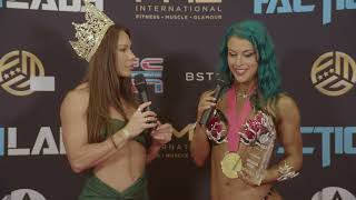 FMG International Australian Pro.Am 2026 backstage interview with Cassie Hamilton