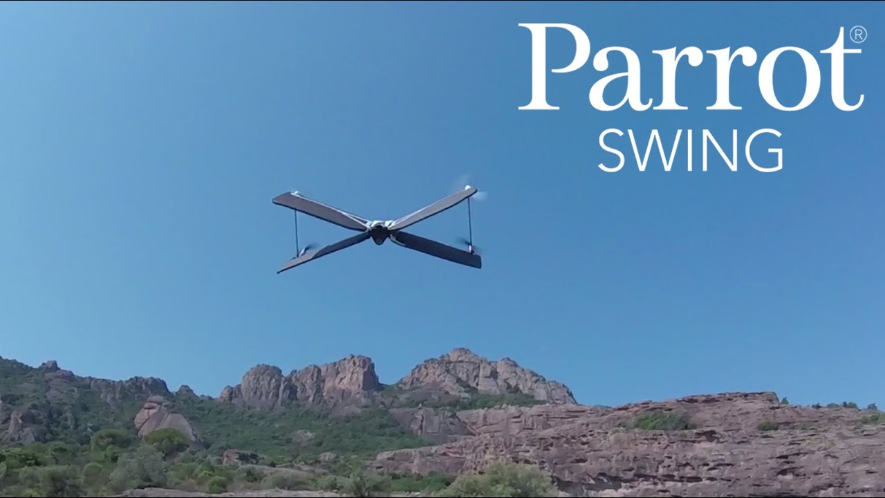 Квадрокоптер Parrot Swing FlyPad eastern europe (Black) PF727013AA video preview