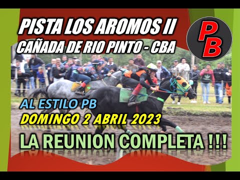 CARRERAS EN PISTA LOS AROMOS II - CAÑADA RIO PINTO (02-04-2023)