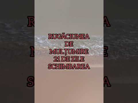 Meditatia ghidata Rugăciunea de mulțumire