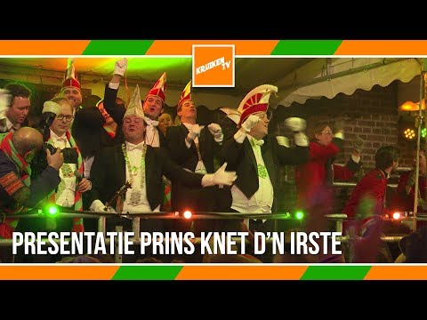 PRESENTATIE PRINS KNET D'N IRSTE EN ADJUDANT PAUL - KruikenTv