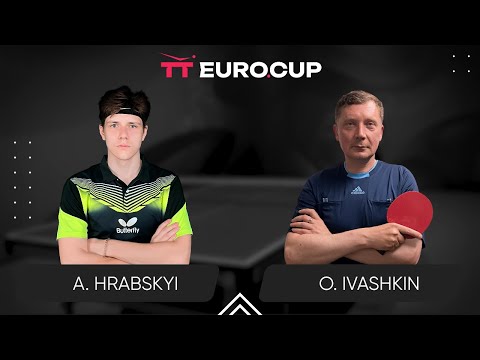 15:30 Andrii Hrabskyi - Oleksandr Ivashkin 05.03.2024 TT Euro.Cup Ukraine Master. TABLE 3