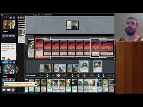Ad Nauseam Modern League vs UW control, Titanshift, Jund, Death and Taxes, and Burn