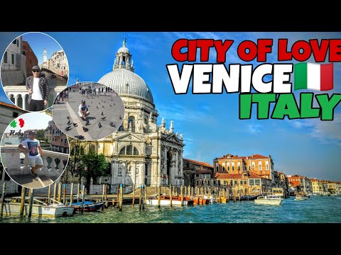 Veneza Itália/Cidade do Amor/Igreja de São Marcos/Passeio de gôndola/Perdido em Veneza