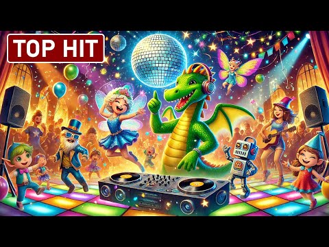 Bajkowa drużyna | Piosenki dla dzieci imprezowe, na urodziny, dobra zabawa i taniec 🔥👍