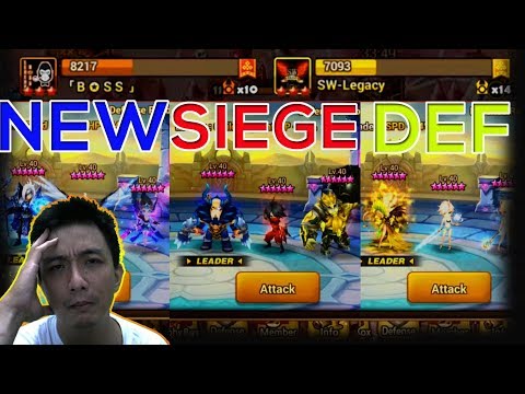 [TOP 5] Summoners War SIege Battle VS BOSS And SW Legacy - isengdudegame Summoners War