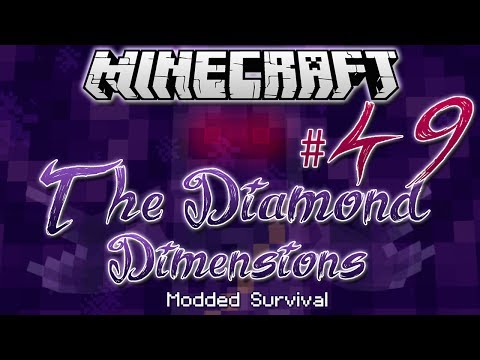 "FINDING SCAR" | Diamond Dimensions Modded Survival #49 | Minecraft