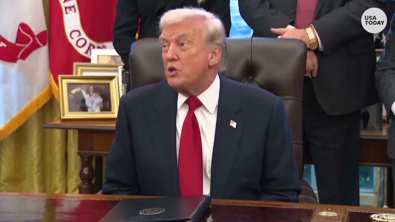 President Donald Trump says tariffs case in Supreme Court could be 'economic disaster'