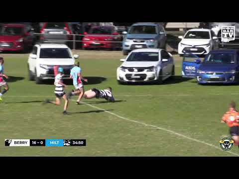 2019 Group 7 RL Under 18s Round 16 Highlights - Berry-Shoalhaven Heads vs Milton-Ulladulla