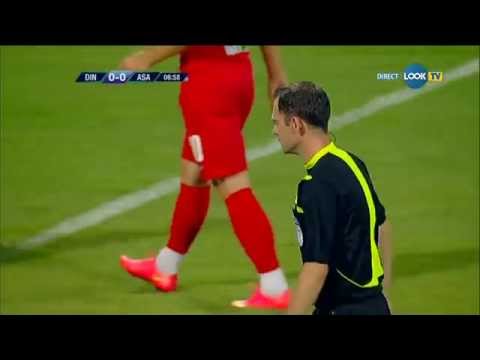 Lovitură liberă bătută excelent de Elton în Dinamo - ASA Tg. Mureș