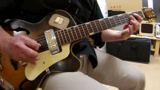 Video thumbnail for Teisco EP-8 Sound Check ➁ by Heavy Gauge Guitars